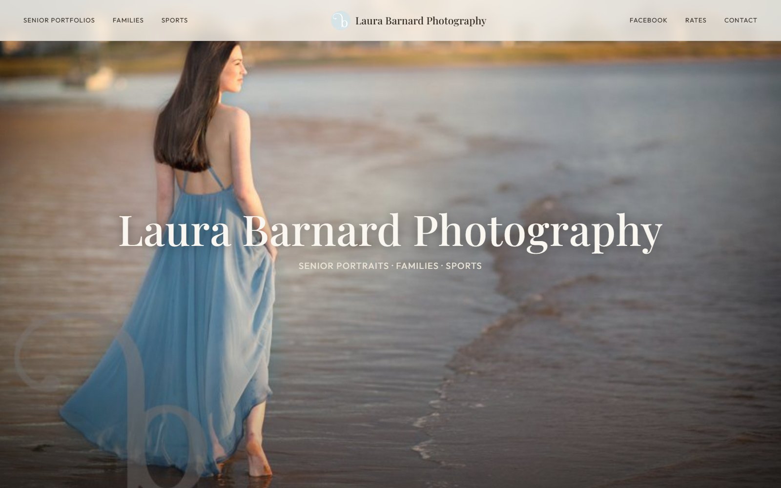 Homepage of Laura Barnard Photography